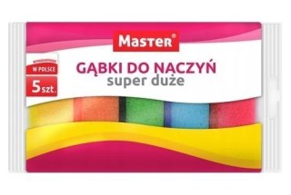 GĄBKA DO NACZYŃ DUŻA 5SZT MASTER S058