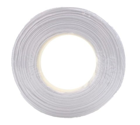 Wstążka sat.biała 12mm/32m 1szt Wstążka sat.biała 12mm/32m 1szt