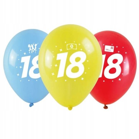 Balony okazjonalne - 18 (3 szt.) Balony okazjonalne - 18 (3 szt.)