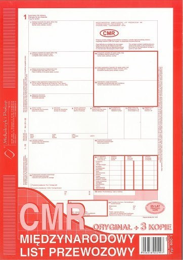 DRUK CMR ORYGINAŁ 3 KOPIE 800-1 DRUK CMR ORYGINAŁ 3 KOPIE 800-1