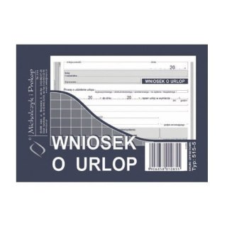 DRUK WNIOSEK URLOP A6 MICHALCZ