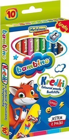 KREDKI (8) GRUBE 10KOL + TEMP BAMBINO
