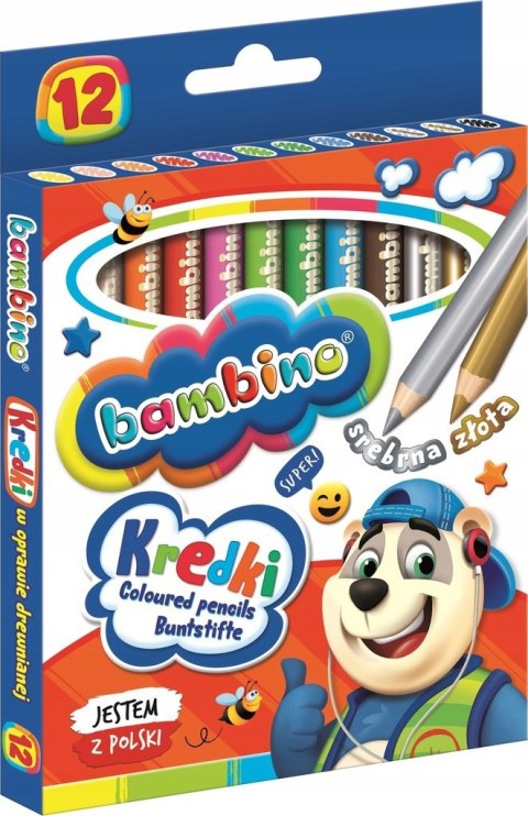 KREDKI (8) GRUBE BAMBINO 12KOL