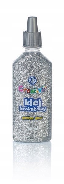 Klej brokatowy 35 ml złoty i srebrny (24)