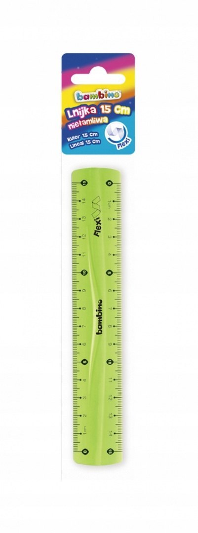 Linijka BAMBINO 15 cm flexi