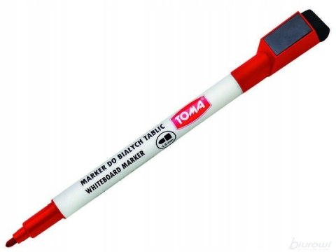 MARKER SUCHOŚCIERALNY Z MAGNESEM TOMA 268 RED