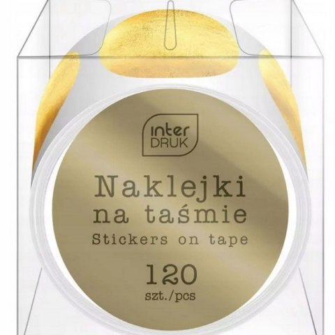Naklejki na taśmie GLAM 24szt Naklejki na taśmie GLAM 24szt