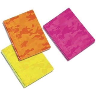 WR ! KOŁOZESZYT A5# PVC FLUO TINTA UNITA