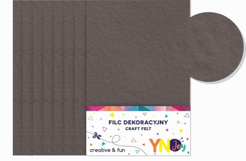 YNJ FILC DEKORACYJNY SZARY 1szt. YNJ FILC DEKORACYJNY SZARY 1szt.