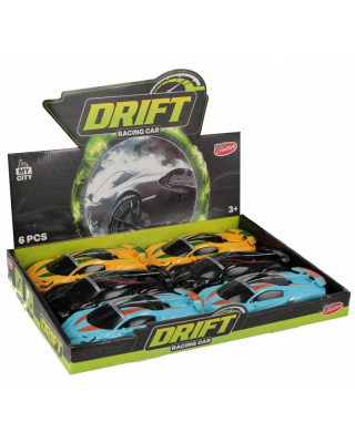 AUTO WYSCIG DRIFT P B 16CM MOJE MIASTO 6 96 192