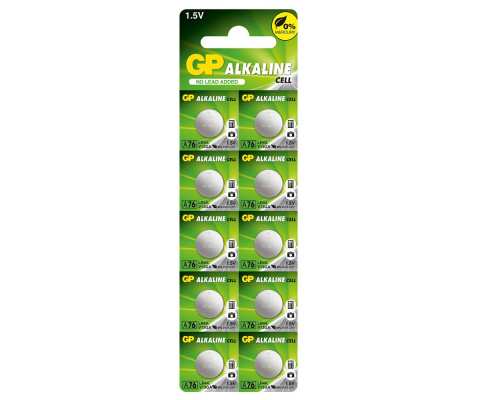 BATERIA LR44/ A76/ G13 GP 1szt.(10)