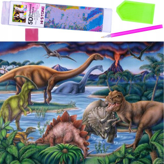 DIAMENTOWA MOZAIKA DINOZAUR