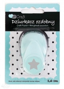 DZIURKACZ OZDOBNY 16MM GWIAZDKA DPCRAFT