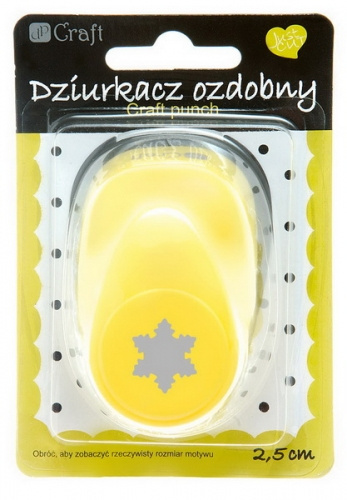 Dziurkacz ozdobny do dekoracji ŚNIEŻYNKA 2