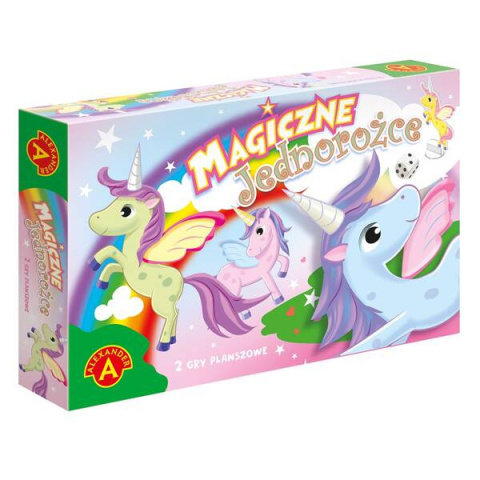 GRA PLANSZOWA MAGICZNE JEDNOROŻCE ALEXANDER GRA PLANSZOWA MAGICZNE JEDNOROŻCE ALEXANDER