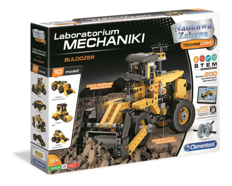 KLOCKI LABORATORIUM MECHANIKI BULD CLEMENTONI KLOCKI LABORATORIUM MECHANIKI BULD CLEMENTONI