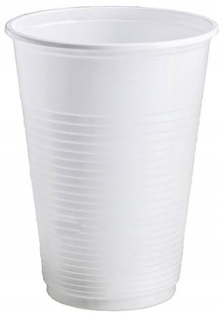 KUBEK 180/200ML 100SZT PP BIAŁY