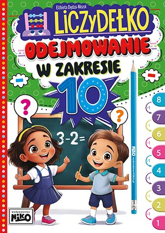 Liczydełko - odejmowanie w zakresie 10 Liczydełko - odejmowanie w zakresie 10