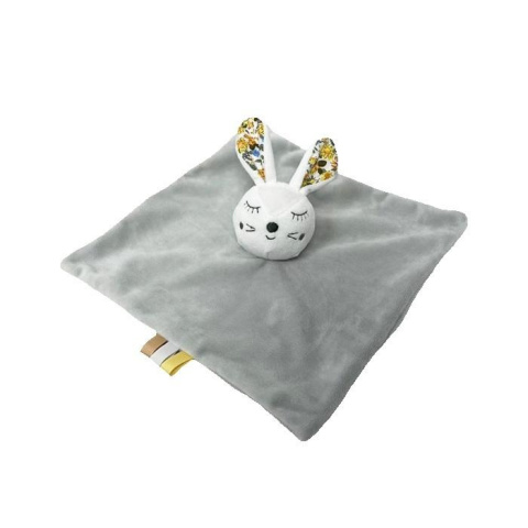 MASKOTKA MILUŚ KOTEK RÓŻOWY Z KWIATAMI 25CM TULILO