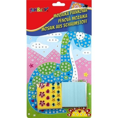 MOZAIKA PIANKOWA DINOZAUR +CEKINY 18X30 FOL MOZAIKA PIANKOWA DINOZAUR +CEKINY 18X30 FOL