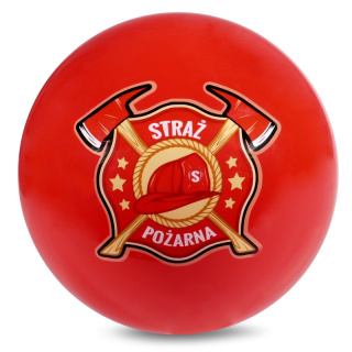 PIŁKA PVC 230MM STRAŻ POŻARNA