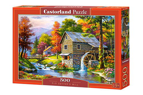 Puzzle 500 el. Old Sutter's Mill Puzzle 500 el. Old Sutter's Mill