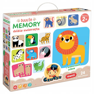 UKLADANKA EDUK MEMORY DUUUZE ZWIERZETA CZU PUD
