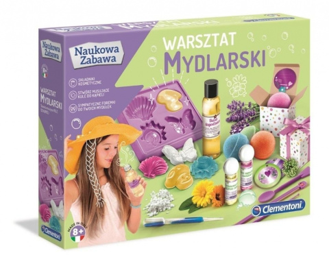 ZESTAW KREAT WARSZTAT MYDLARSKI CLEMENTONI ZESTAW KREAT WARSZTAT MYDLARSKI CLEMENTONI