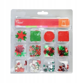 Zestaw do dekoracji świątecznych dżety, filce itp