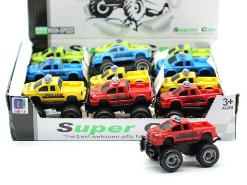 AUTO TERENOWE PULLBACK (12)9x6,5x5,5cm