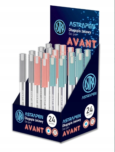 Długopis żelowy ze skuwką 0,5 mm ASTRAPEN Avant - Długopis żelowy ze skuwką 0,5 mm ASTRAPEN Avant -