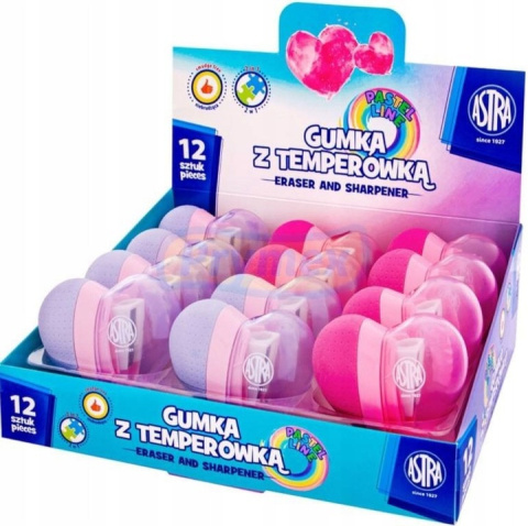 Gumka z temperówką w kształcie serca transformer 2