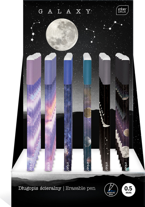 INT Długopis ścieralny GALAXY 36szt. INT Długopis ścieralny GALAXY 36szt.