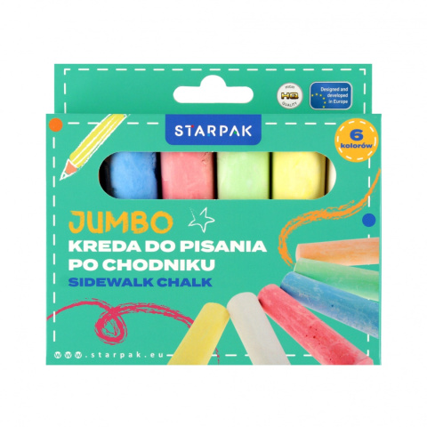 KREDA CHODNIKOWA 6KOL. STK(12)