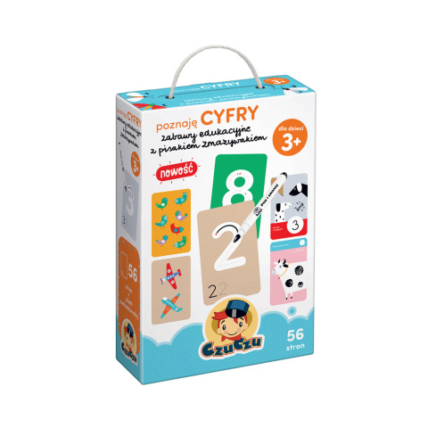* KSIAZECZKA EDUK POZNAJE CYFRY 3+ CZU 66077 PUD * KSIAZECZKA EDUK POZNAJE CYFRY 3+ CZU 66077 PUD