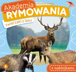 KSIAZECZKA ZWIERZAKI Z LASU AKADEMIA RYMOWAN SK