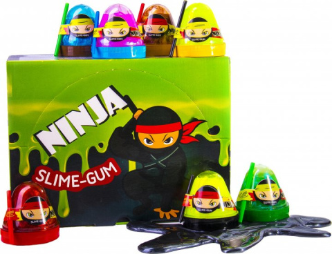 MASA SLIME NINJA NEON ZE SŁOMKĄ 100G