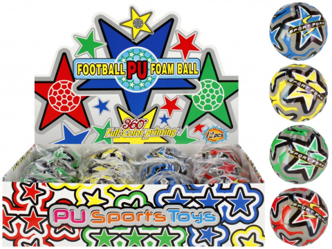 PILKA ANTYSTRES 8CM GWIAZD MIX4 MC DISP 12 288