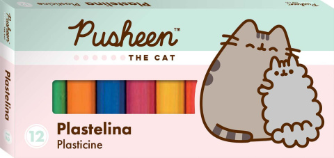 PLASTELINA 12 kol. PUSHEEN mkmn PLASTELINA 12 kol. PUSHEEN mkmn