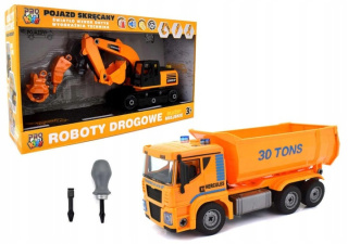 POJAZD SKRĘCANY MIEJSKIE SŁUŻBY ROBOTY DROGOWE