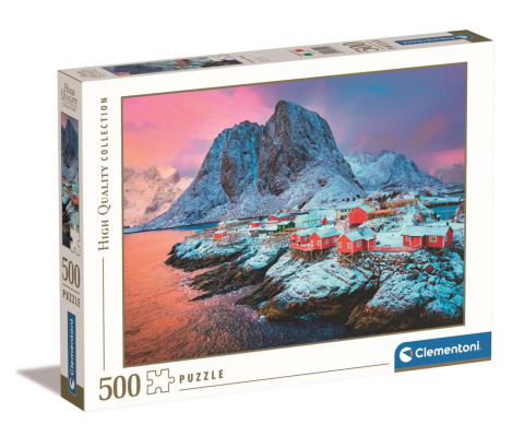PUZZLE 500EL Hamnoy Village CLEMENTONI PUZZLE 500EL Hamnoy Village CLEMENTONI