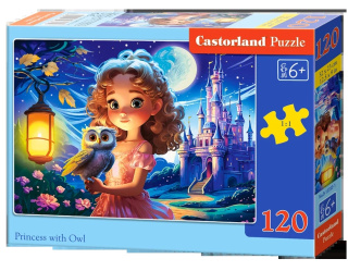 Puzzle 120 el. Princess with Owl