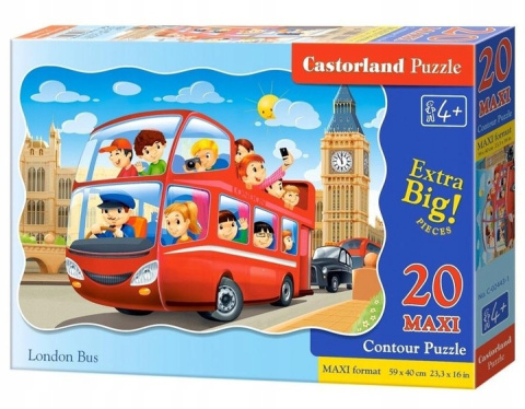 Puzzle 20 el. Maxi London Bus