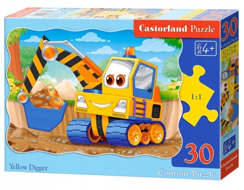 Puzzle 30 el. Yellow Digger