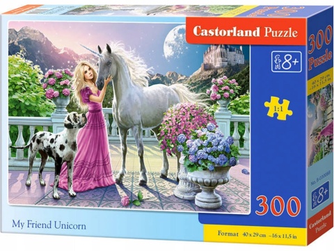 Puzzle 300 el. My Friend Unicorn