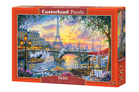 Puzzle 500 el. Tea time in Paris Puzzle 500 el. Tea time in Paris