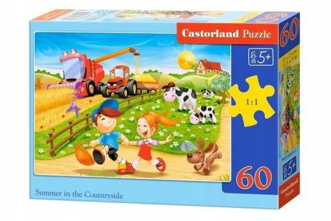 Puzzle 60 el. Summer in the Countryside Puzzle 60 el. Summer in the Countryside