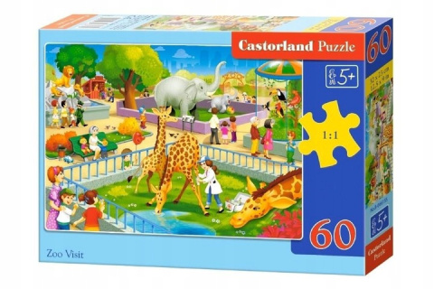 Puzzle 60 el. Zoo Visit Puzzle 60 el. Zoo Visit