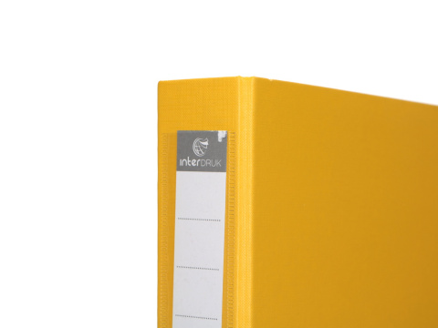Segregator biurowy formatu A4 50mm ŻÓŁTY