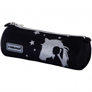Saszetka okrągła HEAD GLITTER EFFECT SILVER DREAM,